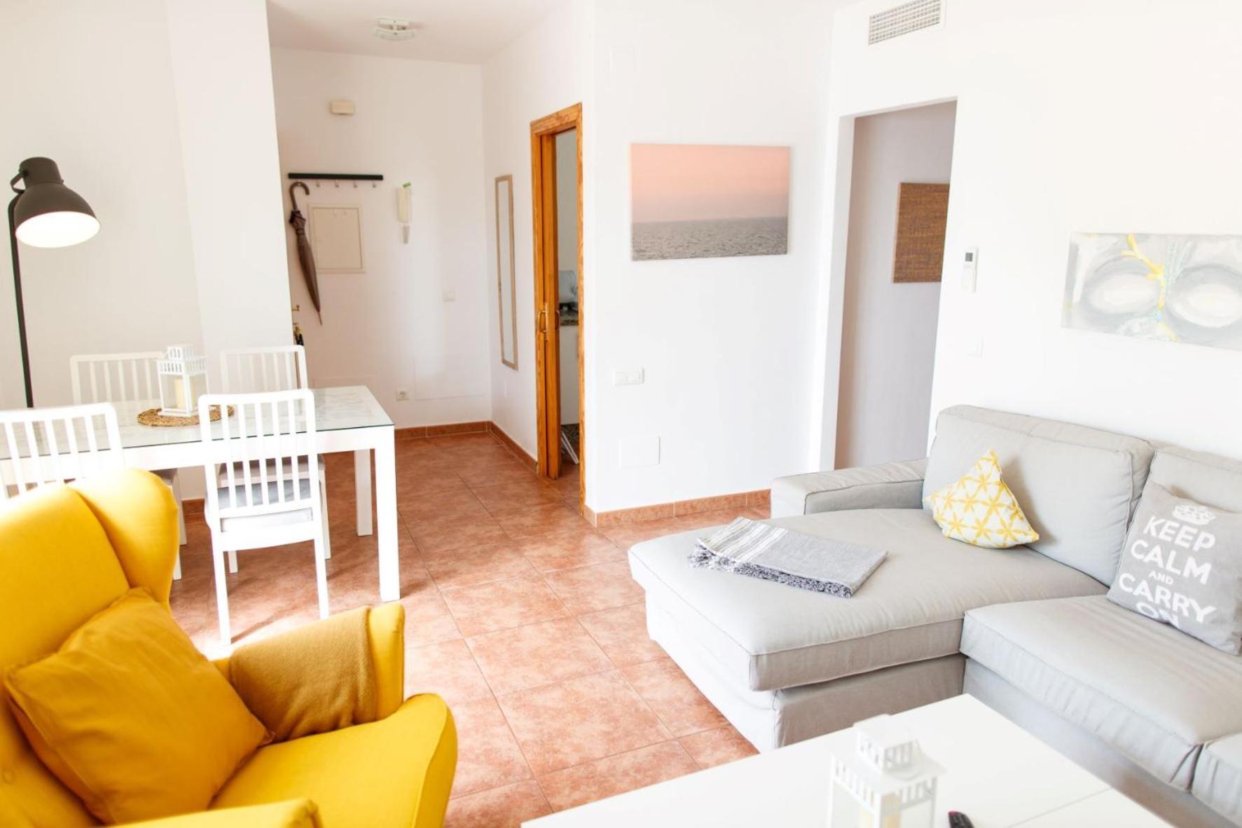 Apartamento Aire De Mar, Top Floor Flat With Sea Views And Two Terraces Caleta de Vélez Exterior foto